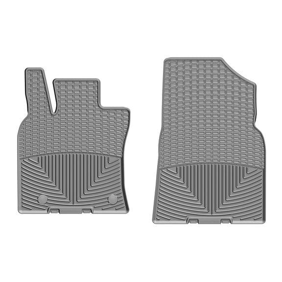 WeatherTech All-Weather Floor Mats compatible with Toyota Camry, Camry Hybrid - 1st Row (Driver & Passenger), Grey