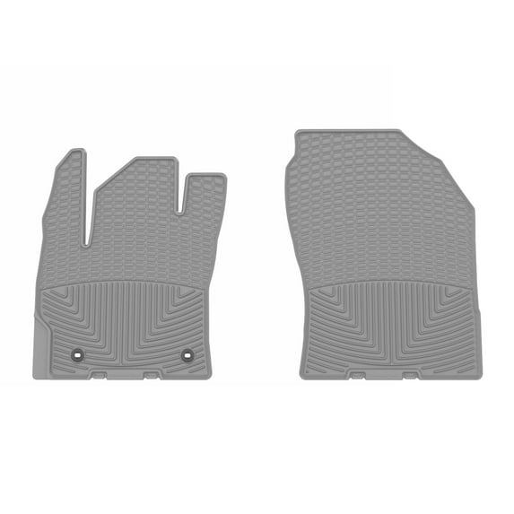 WeatherTech All-Weather Floor Mats compatible with Toyota Corolla Cross, Corolla Cross Hybrid - 1st Row (Driver & Passenger), Grey