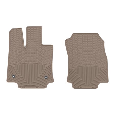WeatherTech All-Weather Floor Mats compatible with Toyota RAV4 Hybrid, RAV4 Prime, RAV4, Venza, RAV4 Plug-In Hybrid - 1st Row (Driver & Passenger), Tan