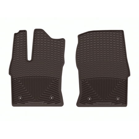 WeatherTech All-Weather Floor Mats compatible with Toyota Tundra, Tundra Hybrid - 1st Row (Driver & Passenger), Cocoa