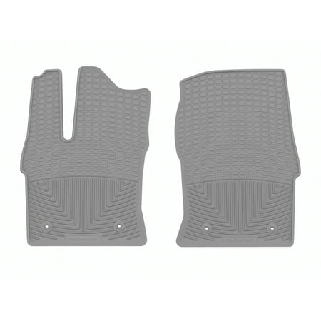 WeatherTech All-Weather Floor Mats compatible with Toyota Tundra, Tundra Hybrid - 1st Row (Driver & Passenger), Grey