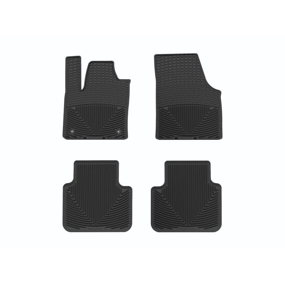 WeatherTech All-Weather Floor Mats compatible with VW Atlas Cross Sport, Atlas - 1st & 2nd Row, Black
