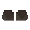 thumbnail image 1 of WeatherTech All-Weather Floor Mats compatible with XT6, Blazer, Acadia, XT5 - 2nd Row, Cocoa, 1 of 5