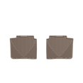 thumbnail image 1 of WeatherTech All-Weather Floor Mats compatible with Milan, Camry, Zephyr - 2nd Row, Tan, 1 of 5