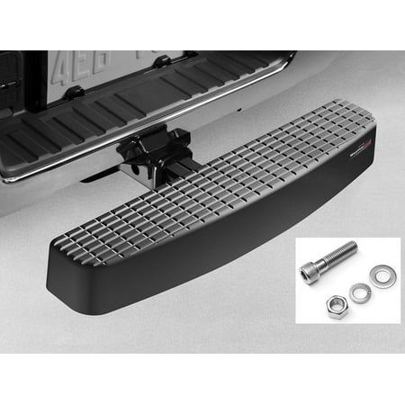 WeatherTech BumpStep XL with Theft Deterrent, Stainless Hardware, Hitch Step, Class 3