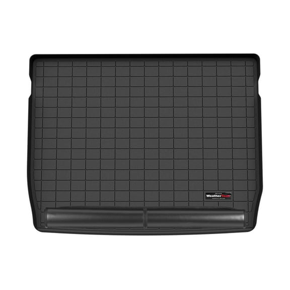 WeatherTech Cargo Trunk Liner with Bumper Protector compatible with 2018-2020 Mercedes GLC-Class - Behind 2nd Row w/ Bumper Protector, Black