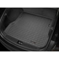 thumbnail image 1 of WeatherTech Cargo Trunk Liner with Bumper Protector compatible with 2025-2025 Tesla Model X - Front Cargo, Behind 2nd Row With Bumper Protector, Rear Well, Black, 1 of 4