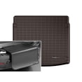 thumbnail image 1 of WeatherTech Cargo Trunk Liner with Bumper Protector compatible with Audi Q5 Sportback, Q5, SQ5, SQ5 Sportback - Behind 2nd Row w/ Bumper Protector, Cocoa, 1 of 4