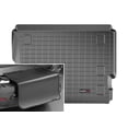 thumbnail image 1 of WeatherTech Cargo Trunk Liner with Bumper Protector compatible with Jeep Wrangler 4-Door, Wrangler Unlimited 4-Door - Behind 2nd Row w/ Bumper Protector, Black, 1 of 4
