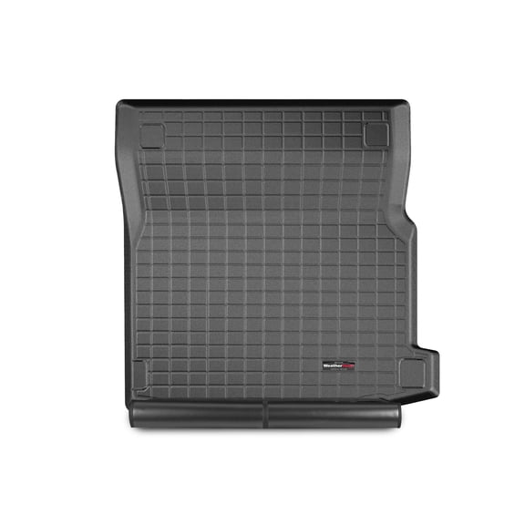 WeatherTech Cargo Trunk Liner with Bumper Protector compatible with Mercedes AMG E 63 S Sedan, E-Class, E-Class Sedan, AMG E 53, AMG E 53 Sedan - Trunk With Bumper Protector, Black