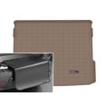 thumbnail image 1 of WeatherTech Cargo Trunk Liner with Bumper Protector compatible with Mercedes AMG GLB 35 SUV, EQB SUV, GLB-Class, GLB SUV - Behind 2nd Row w/ Bumper Protector, Tan, 1 of 4