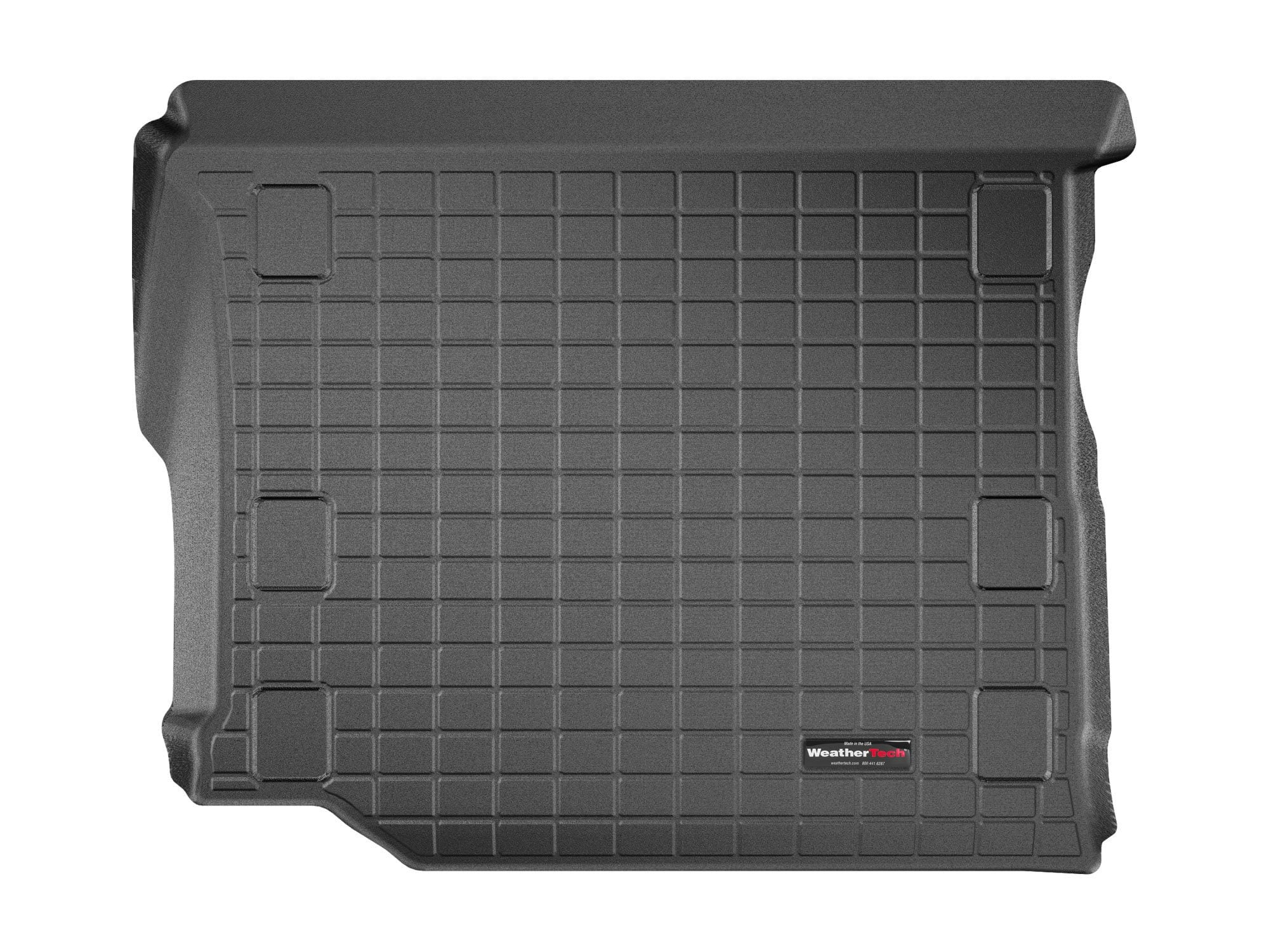 Black High-Density Cargo Mat for Jeep Wrangler 2019