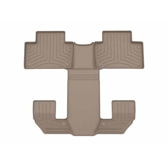 WeatherTech FloorLiner HP Custom Fit Floor Mats compatible with 2020-2020 Volvo XC90 - One piece - 2nd and 3rd row coverage, Tan