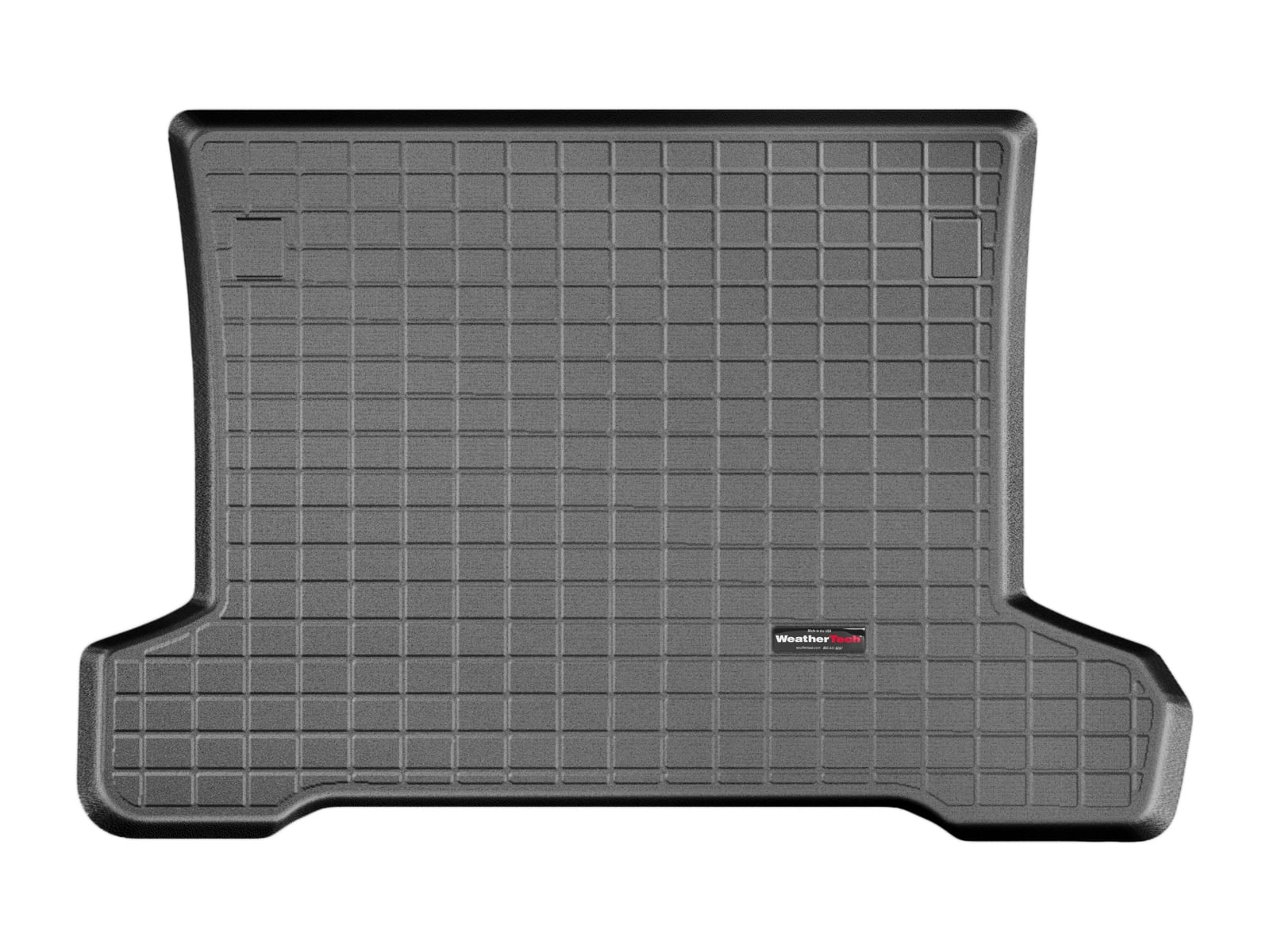 WeatherTech Cargo Trunk Liner compatible with 2014-2019 Chevrolet Corvette - Trunk, Black