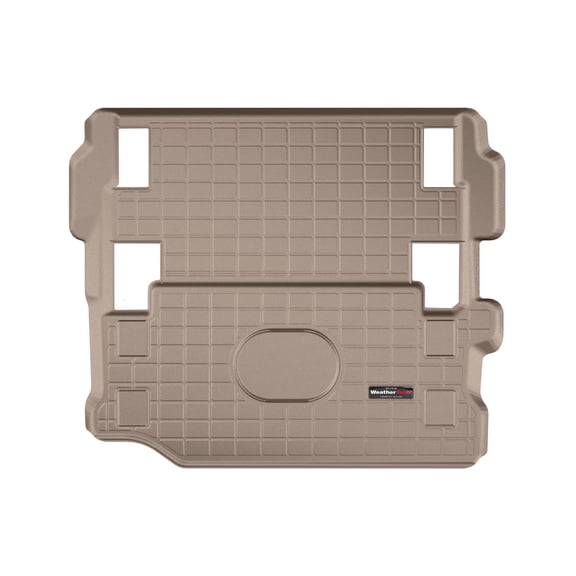 WeatherTech Cargo Trunk Liner compatible with 2018-2018 Jeep Wrangler 2-Door - Behind 1st Row, Tan