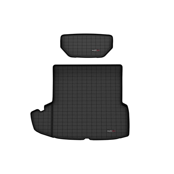 WeatherTech Cargo Trunk Liner compatible with 2021-2024 Tesla Model S - Front Cargo and Trunk, Black