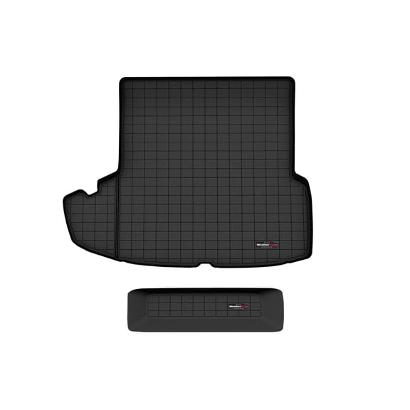 WeatherTech Cargo Trunk Liner compatible with 2021-2024 Tesla Model S - Trunk and Rear Well, Black