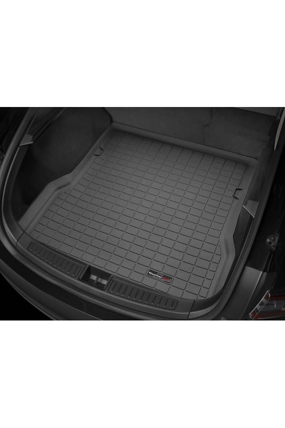 Cargo Trunk Liner compatible with 2026-2026 Tesla Model X - Behind 2nd Row, Black
