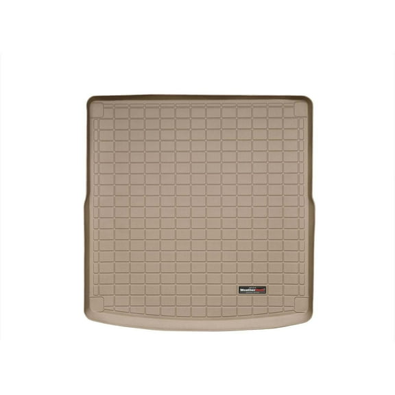 WeatherTech Cargo Trunk Liner compatible with Audi A4, S4, Allroad - Behind 2nd Row Tan