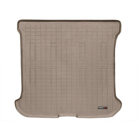 WeatherTech Cargo Trunk Liner compatible with Caravan, Town & Country Van, Voyager - Behind 2nd Row Seating, Tan