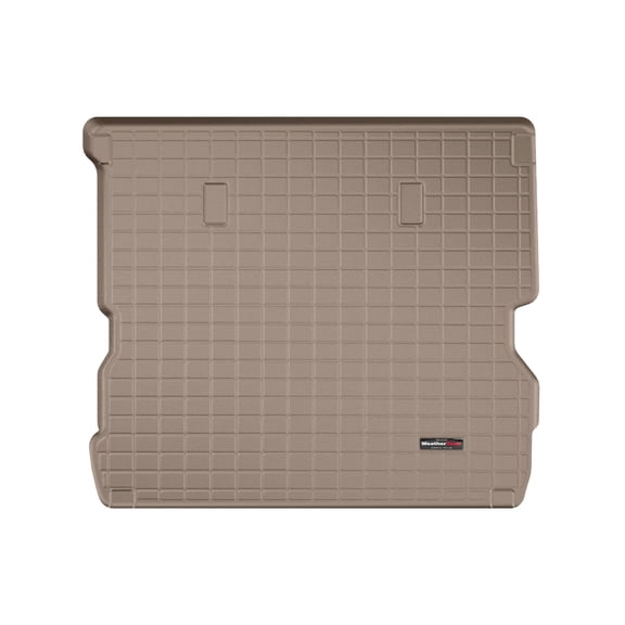 WeatherTech Cargo Trunk Liner compatible with 2017-2020 Land Rover Discovery - Behind 2nd Row, Tan