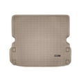 thumbnail image 1 of WeatherTech Cargo Trunk Liner compatible with JX, Pathfinder, QX60 - Behind 2nd Row, Tan, 1 of 4
