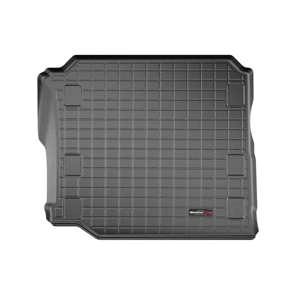 WeatherTech Cargo Trunk Liner compatible with Jeep Wrangler Unlimited 4-Door, Wrangler 4-Door - Behind 2nd Row Black