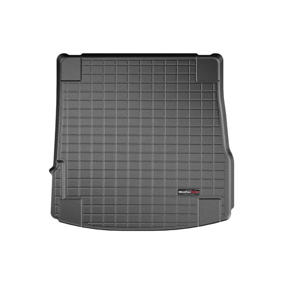 WeatherTech Cargo Trunk Liner compatible with Alfa Romeo Stelvio, Stelvio Quadrifoglio - Behind 2nd Row Black