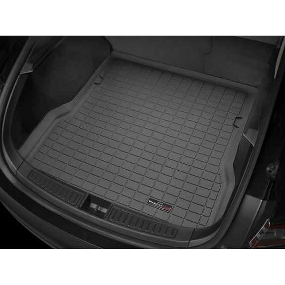 WeatherTech Cargo Trunk Liner compatible with VW Golf GTI, Golf - Cargo Tray In Lowest Position Grey