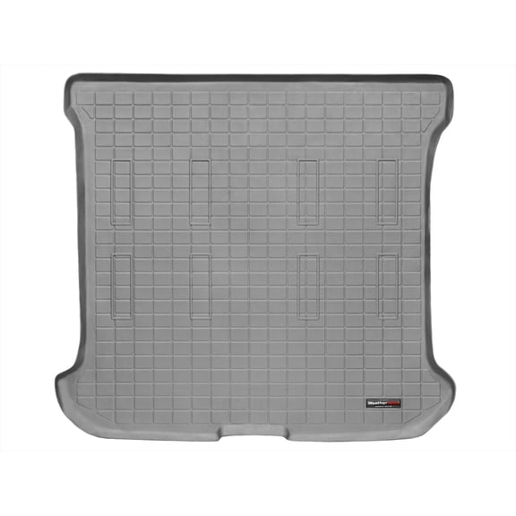 WeatherTech Cargo Trunk Liner compatible with Voyager, Caravan, Town & Country Van - Behind 2nd Row Seating, Grey