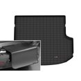 thumbnail image 1 of WeatherTech Cargo Trunk Liner with Bumper Protector compatible with 2021-2021 Genesis GV80 - Behind 2nd Row w/ Bumper Protector, Black, 1 of 4