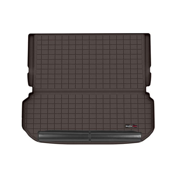 WeatherTech Cargo Trunk Liner with Bumper Protector compatible with 2022-2026 Infiniti QX60 - Behind 2nd Row w/ Bumper Protector, Cocoa
