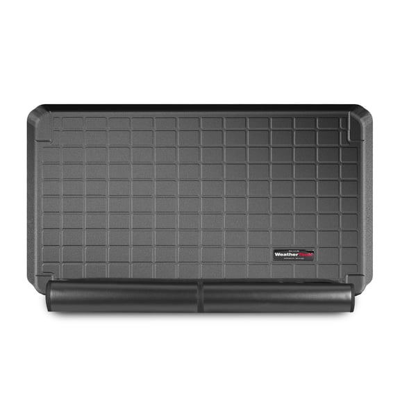 WeatherTech Cargo Trunk Liner with Bumper Protector compatible with MINI Hardtop, Cooper - Behind 2nd Row w/ Bumper Protector, Black