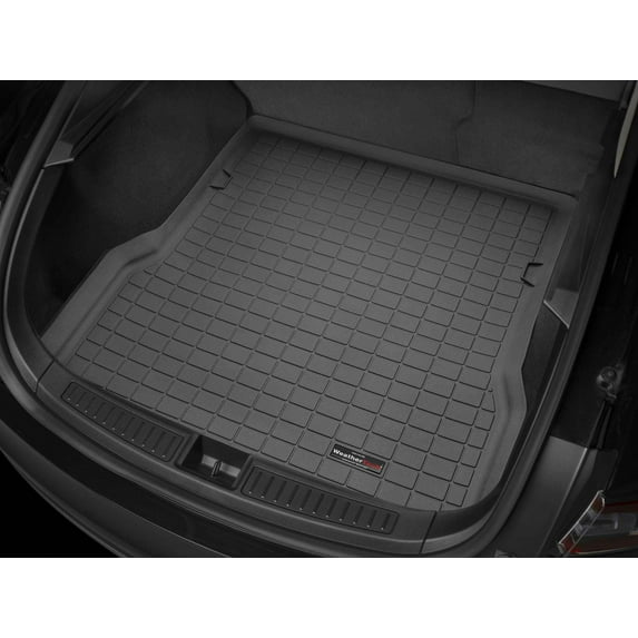 WeatherTech Cargo Trunk Liner with Bumper Protector compatible with Honda Accord, Accord Hybrid - Trunk With Bumper Protector, Black