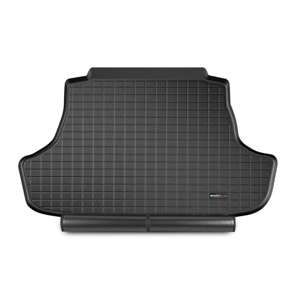 WeatherTech Cargo Trunk Liner with Bumper Protector compatible with Toyota Camry Hybrid, Camry - Trunk With Bumper Protector, Black