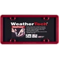 thumbnail image 1 of WeatherTech ClearFrame License Plate Frame, Red, 1 of 5
