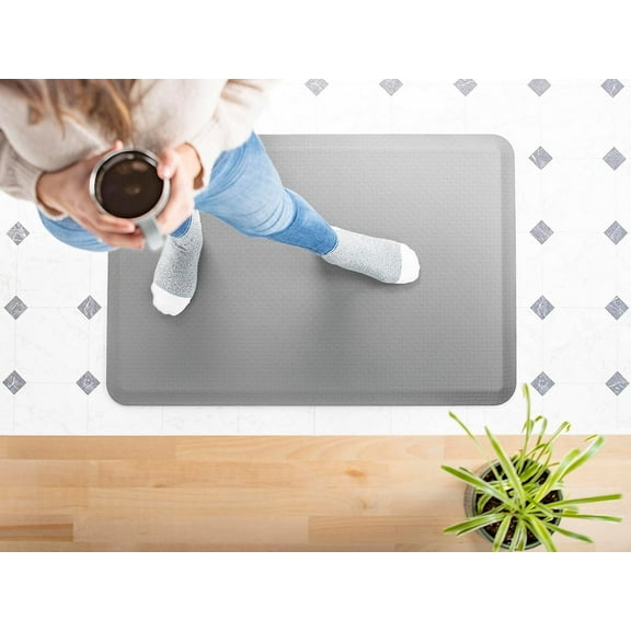 WeatherTech ComfortMat, 24 by 36 Inches Anti-Fatigue Comfort Mat, Woven, Grey