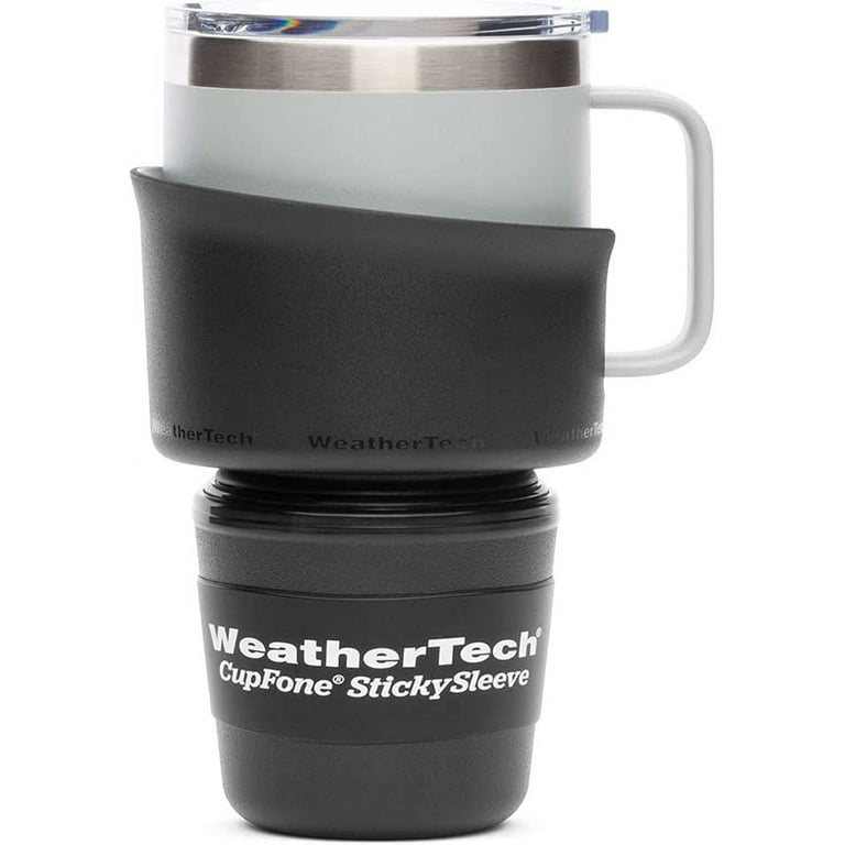 WeatherTech CupCoffee - Fits YETI 14oz Rambler Cup Holder, Coffee Mug Car  Cup Holder, Black