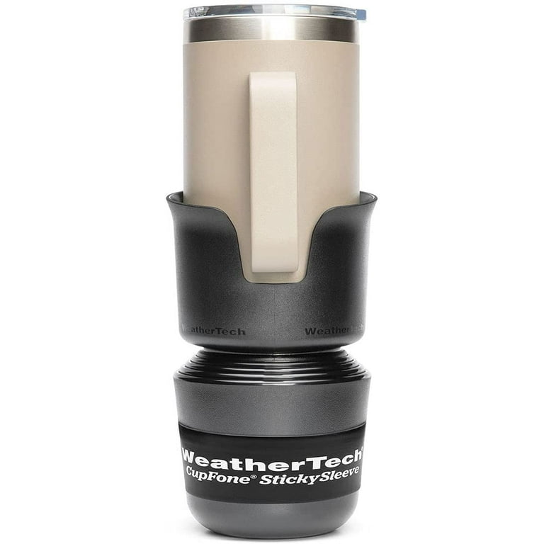 WeatherTech CupCoffee - fits YETI 24oz Rambler Cup Holder, Coffee Mug Car  Cup Holder, Black