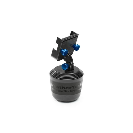 WeatherTech CupFone Two View-Universal Phone Cradle Mount with Royal Blue Billet Knobs