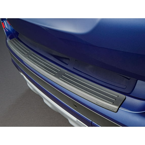 WeatherTech Custom BumperTopper compatible with VW Golf Alltrack, Golf SportWagen - Rear Bumper Protector, Black