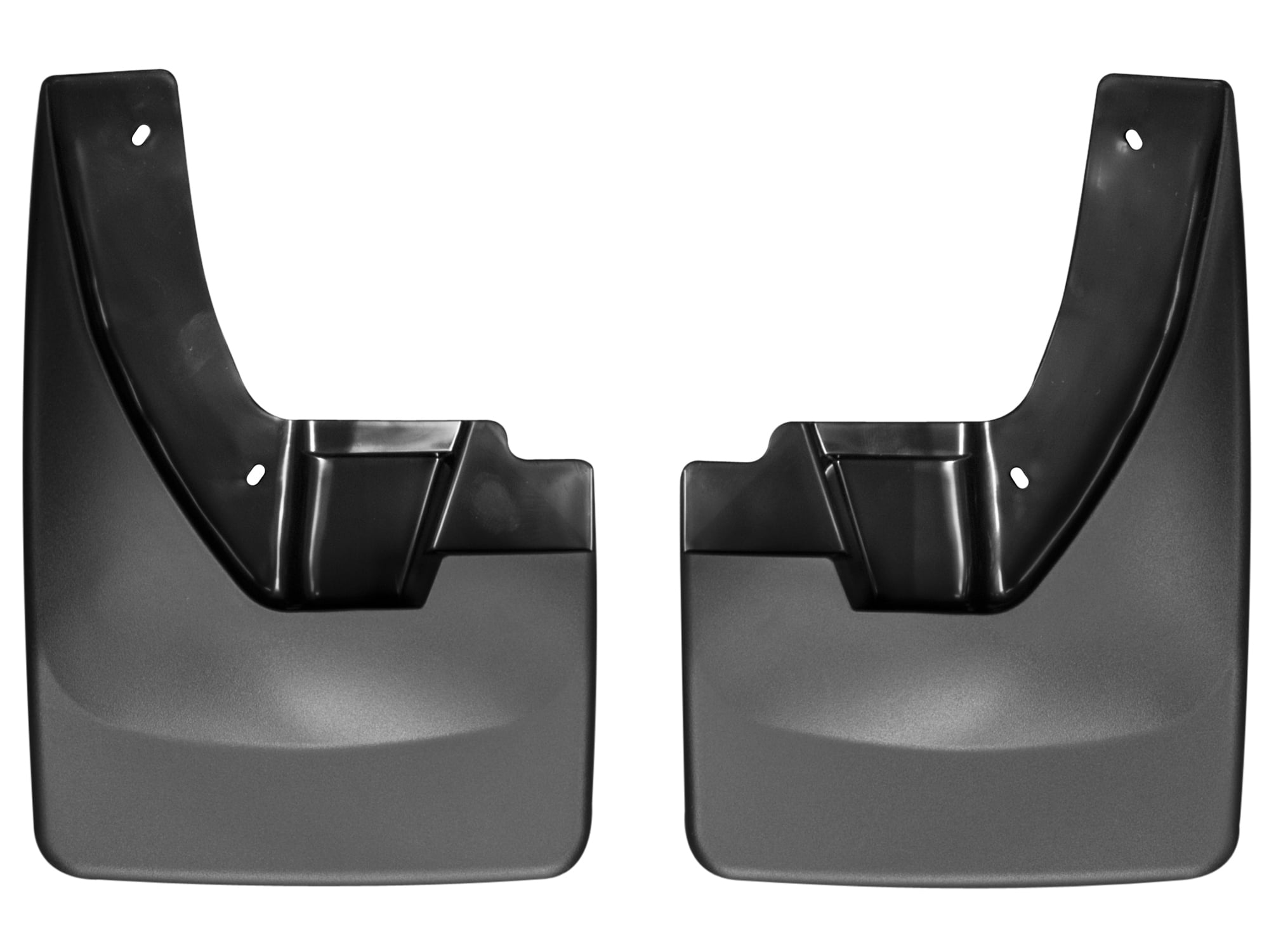 WeatherTech Custom No Drill Splash Guard MudFlaps compatible with Ram 1500 Classic, Ram 2500/3500, Ram Truck 1500, Ram 1500, Ram Truck 2500/3500, Front Pair - Black