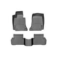 thumbnail image 1 of WeatherTech Custom Fit FloorLiners compatible with Mercedes AMG C 43, AMG C 43 Sedan, C-Class Sedan, AMG C 63 S Sedan, C 450 AMG, AMG C 63 Sedan - 1st & 2nd Row, Black, 1 of 5