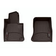 thumbnail image 1 of WeatherTech Custom Fit FloorLiners compatible with 4718121 - 1st Row (Driver & Passenger) Cocoa, 1 of 5