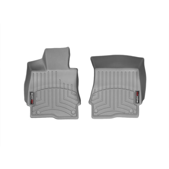 WeatherTech Custom Fit FloorLiners compatible with Mercedes CL 65 AMG, S-Class, CL 63 AMG, CL-Class, S 63 AMG, S 65 AMG - 1st Row (Driver & Passenger), Grey