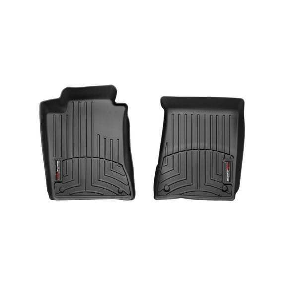 WeatherTech Custom Fit FloorLiners compatible with Mercedes CLS 55 AMG, CLS 63 AMG, E 63 AMG, E-Class, CLS-Class - 1st Row (Driver & Passenger), Black