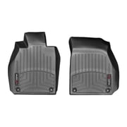 WeatherTech Custom Fit FloorLiners compatible with Porsche  718 Boxster, 718 Cayman, 718 Cayman GT4 RS, 718 Spyder, Cayman , Boxster  - 1st Row Driver & Passenger, Black