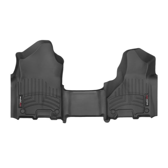 WeatherTech Custom Fit FloorLiners compatible with Ram Truck 2500/3500, Ram 4500/5500, Ram Truck 4500/5500 - 1st Row - Over The Hump, Black