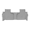 thumbnail image 1 of WeatherTech Custom Fit FloorLiners compatible with Silverado 2500HD/3500HD, Silverado 1500, Silverado 1500 LTD, Sierra 2500HD/3500HD, Sierra 1500 Limited, Sierra 1500 - 2nd Row, Grey, 1 of 5
