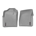 thumbnail image 1 of WeatherTech Custom Fit FloorLiners compatible with Chevrolet Silverado, Silverado 1500 - 1st Row (Driver & Passenger), Grey, 1 of 5